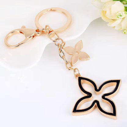 Double-sided Four Leaf Clover Keychain